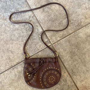 Leather Fossil Bag - small